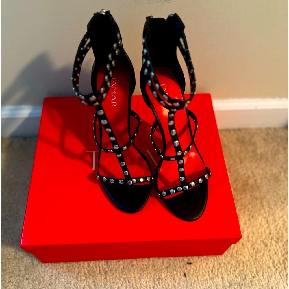 Tamar Sandals. Never worn, very narrow fit at the toe. Size 7
